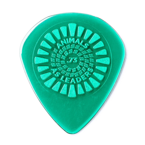 Dunlop Dunlop Animals As Leaders Primetone, .73mm, Green, 3/Player's Pack Dunlop Dunlop Animals As Leaders Primetone, .73mm, Green, 3/Player's Pack
