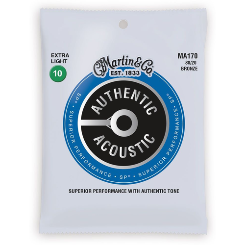 Martin Martin Authentic Acoustic SP 80/20 Extra Light, 10-47 Martin Martin Authentic Acoustic SP 80/20 Extra Light, 10-47