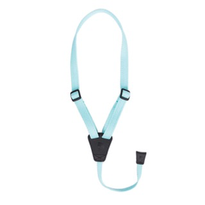 D'Addario D’Addario Eco-Comfort Ukulele Strap, Seafoam