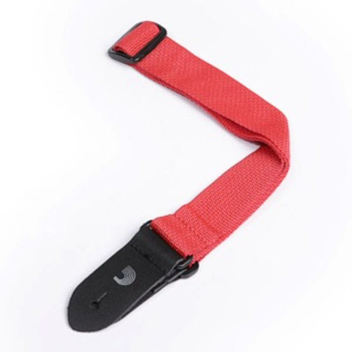 D'Addario D’Addario Polypropylene Ukulele Strap, Red D'Addario D’Addario Polypropylene Ukulele Strap, Red