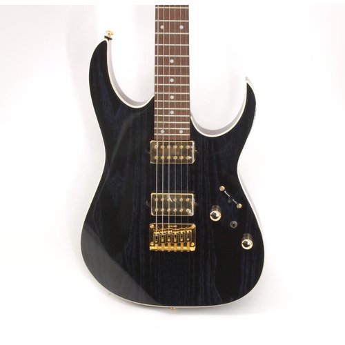 Ibanez Ibanez High Performance RG421HPAH Electric Guitar - Blue Wave Black Ibanez Ibanez High Performance RG421HPAH Electric Guitar - Blue Wave Black