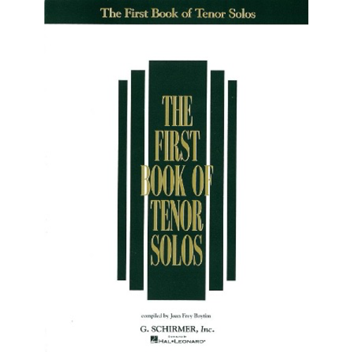 Hal Leonard The First Book of Tenor Solos