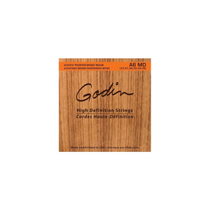 Godin Godin A6 MD .013 Phosphor Bronze Acoustic Strings