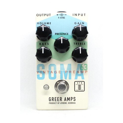 Greer Amplification Co. Greer SOMA 63 Vintage Preamp Greer Amplification Co. Greer SOMA 63 Vintage Preamp