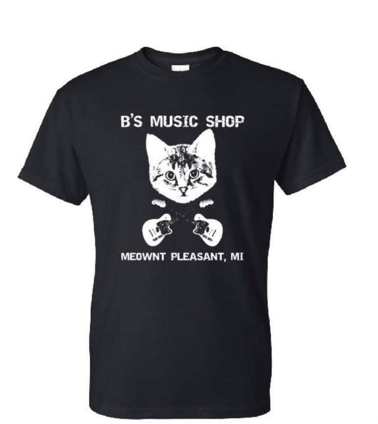 Cat music t shirt online