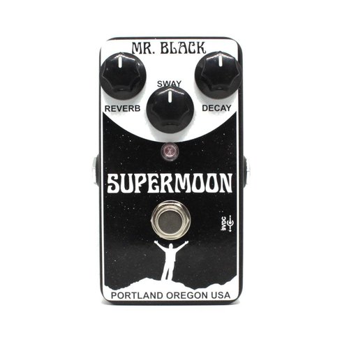 Mr. Black Pedals Mr. Black SuperMoon Modulated Reverberator Mr. Black Pedals Mr. Black SuperMoon Modulated Reverberator