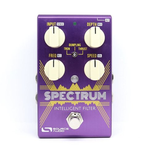 Source Audio Source Audio Spectrum Intelligent Filter Source Audio Source Audio Spectrum Intelligent Filter
