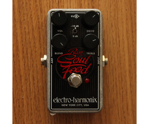 ギター electro-harmonix Bass Soul Food Electro-Harmonix Bass Soul Food Transparent Bass Overdrive