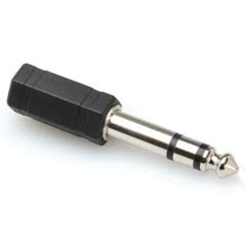 Hosa Hosa - Adapter, 3.5 mm TRS to 1/4 in TRS