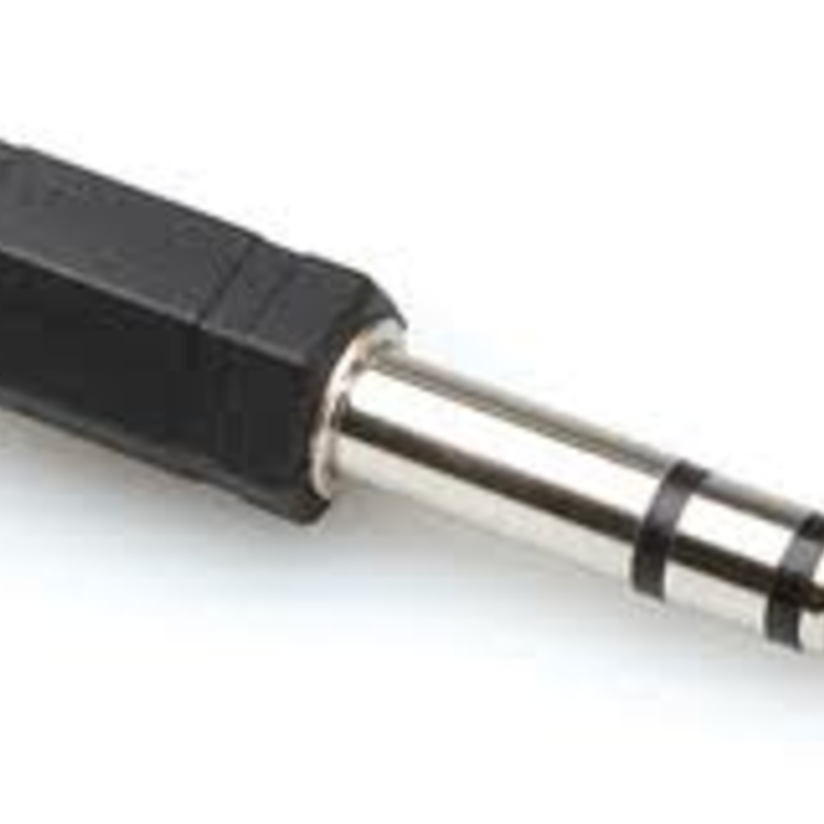 Hosa Hosa - Adapter, 3.5 mm TRS to 1/4 in TRS