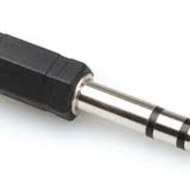 Hosa Hosa Adapter, 3.5mm TRS to 1/4in TRS