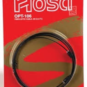 Hosa Hosa - Fiber Optic Cable, Toslink to Same, 6 ft