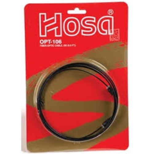 Hosa Hosa - Fiber Optic Cable, Toslink to Same, 6 ft