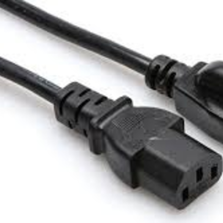 Hosa Hosa - Power Cord, IEC C13 to NEMA 5-15P, 3 ft