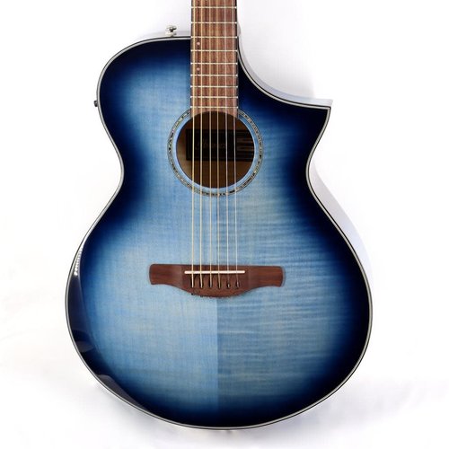 Ibanez Ibanez AEWC400IBB Acoustic Guitar in Indigo Blue Burst High Gloss Ibanez Ibanez AEWC400IBB Acoustic Guitar in Indigo Blue Burst High Gloss
