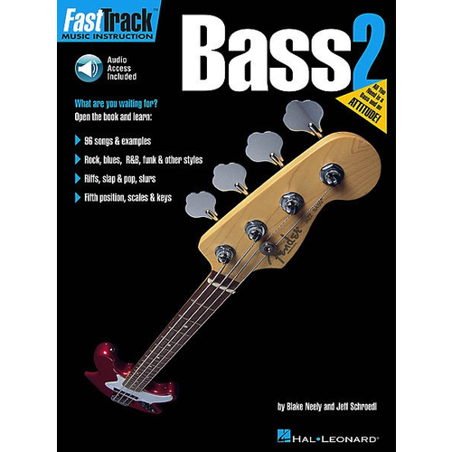 Hal Leonard FastTrack Bass Method - Book 2
