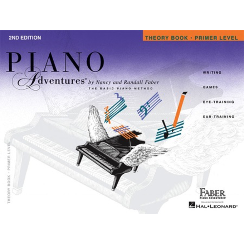 Hal Leonard Hal Leonard Faber Piano Adventures Primer Level - Theory Book Hal Leonard Hal Leonard Faber Piano Adventures Primer Level - Theory Book