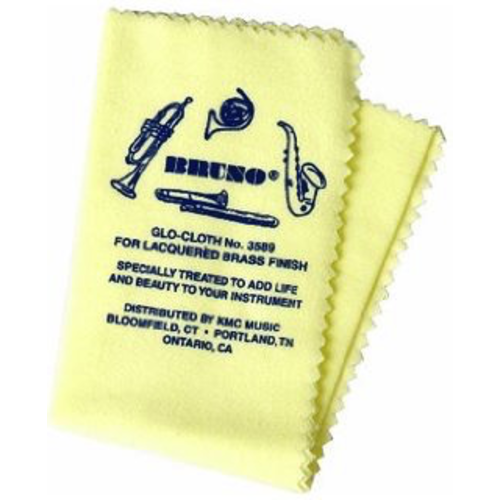Bruno Bruno Glo Cloth for Lacquered Brass Instruments Bruno Bruno Glo Cloth for Lacquered Brass Instruments