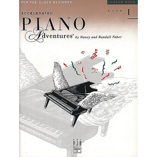 Faber Accelerated Piano Adventures for the Older Beginner Book 1 - Lesson