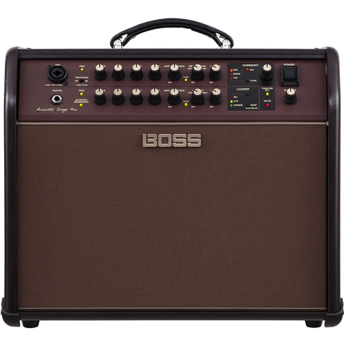Boss BOSS Acoustic Singer Pro 120W Bi-Amp Acoustic Combo with FX Boss BOSS Acoustic Singer Pro 120W Bi-Amp Acoustic Combo with FX
