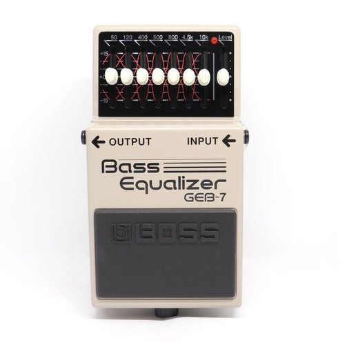Boss BOSS GEB-7 7-band Bass EQ Pedal Boss BOSS GEB-7 7-band Bass EQ Pedal