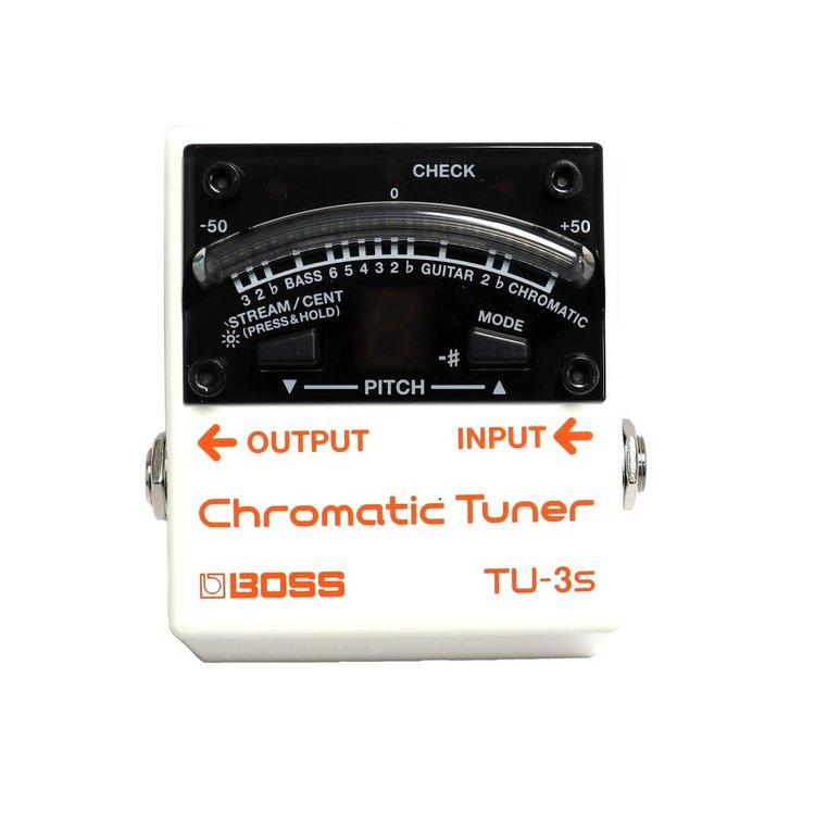 Boss BOSS TU-3S Chromatic Tuner and Power Supply