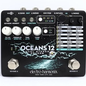 Electro-Harmonix Electro-Harmonix Oceans 12 - Dual Stereo Reverb, 9.6DC-200 PSU included