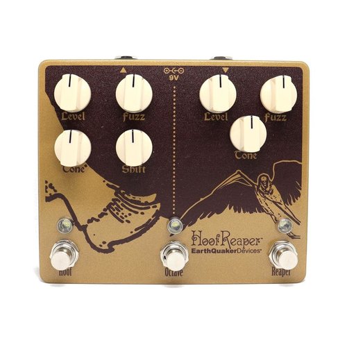 EarthQuaker Devices EarthQuaker Devices Hoof Reaper Octave Fuzz V2 EarthQuaker Devices EarthQuaker Devices Hoof Reaper Octave Fuzz V2