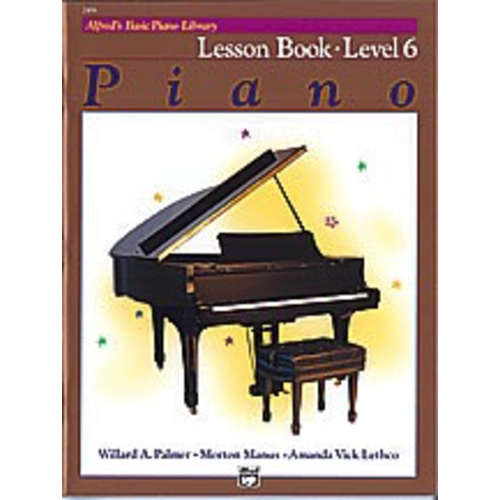 Alfred Music Alfred's Basic Piano Library: Lesson Book 6