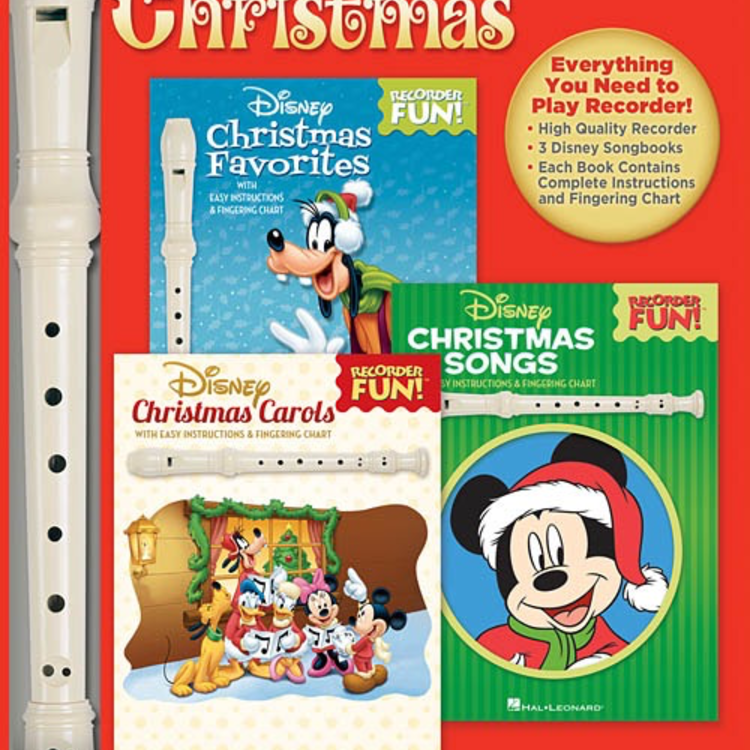 Hal Leonard Disney Christmas Learn Play Recorder Pack B S Music Shop