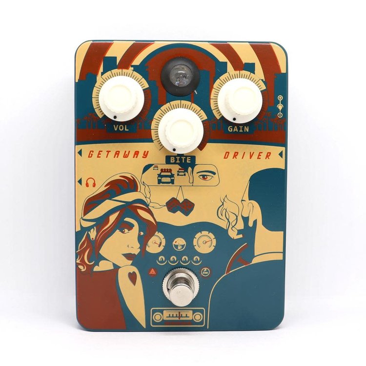 Orange Orange Getaway Driver Overdrive Pedal