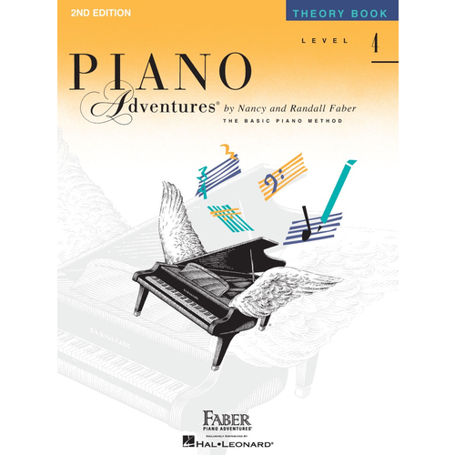 Faber Piano Adventures Level 4 - Theory Book
