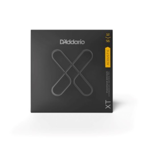 D'Addario D'Addario XT Coated Acoustic Phosphor Bronze, Light Top/Medium Bottom, 12-56 D'Addario D'Addario XT Coated Acoustic Phosphor Bronze, Light Top/Medium Bottom, 12-56
