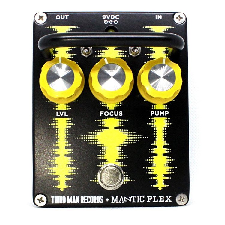 Third Man Third Man Exclusive Black Flex Monophonic Synth-Fuzz Pedal by Mantic Pedals