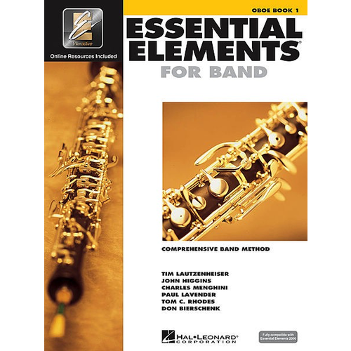 Essential Elements for Band - Oboe Book 1 w/EEi