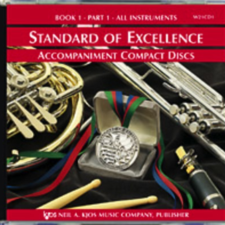 Kjos Standard of Excellence Book 1, CD 1