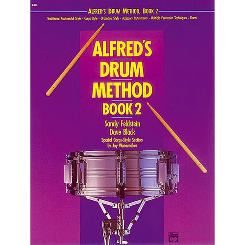 Alfred Music Alfred's Drum Method, Book 2