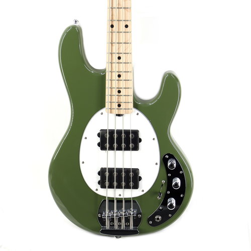 Sterling by Music Man Sterling by Music Man S.U.B. Series StingRay HH in Olive Sterling by Music Man Sterling by Music Man S.U.B. Series StingRay HH in Olive