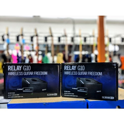 Line 6 Line 6 Relay G10 Plug-and-Play Digital Guitar Wireless System Line 6 Line 6 Relay G10 Plug-and-Play Digital Guitar Wireless System