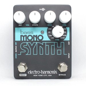 Electro-Harmonix Electro-Harmonix Bass Mono Synth - Bass Monophonic Synthesizer, 9.6DC-200 PSU included