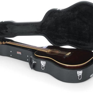 Gator Gator Deluxe Wood Case for Dreadnought Guitars