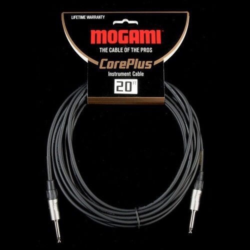 Mogami Mogami CorePlus Instrument Cable, 20ft Mogami Mogami CorePlus Instrument Cable, 20ft