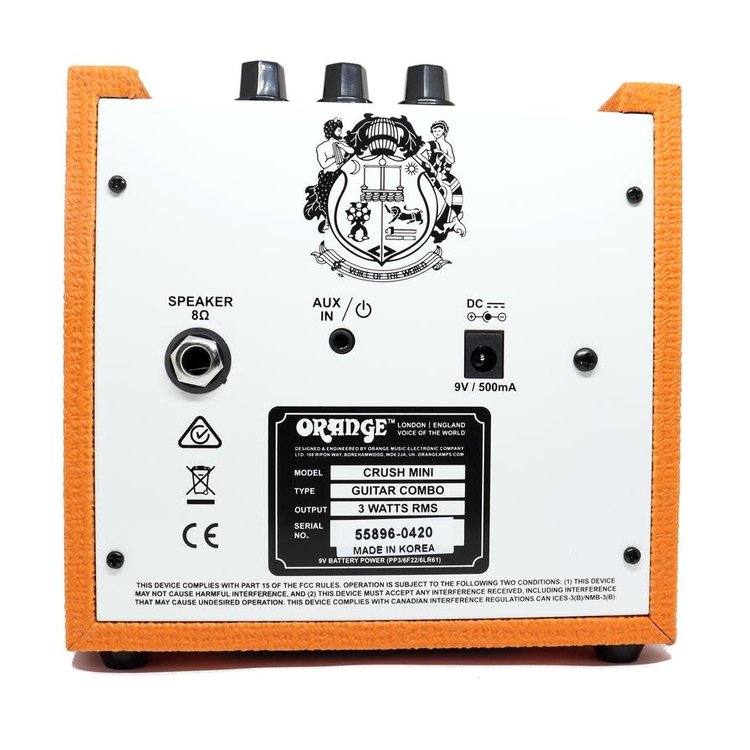 Orange Orange Crush Mini 3W Micro Amp - Orange