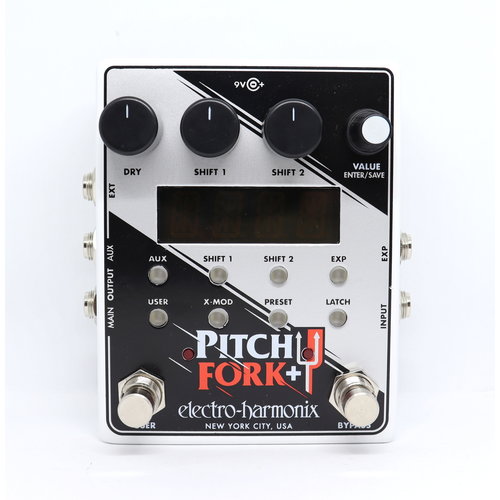 Electro-Harmonix Electro-Harmonix Pitchfork Plus - Polyphonic Pitch Shifter / Harmonizer, 9.6DC-200 PSU included Electro-Harmonix Electro-Harmonix Pitchfork Plus - Polyphonic Pitch Shifter / Harmonizer, 9.6DC-200 PSU included