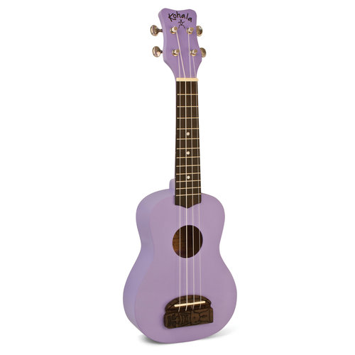 Kohala Kohala Soprano Tiki Series Soprano Ukulele in Purple Kohala Kohala Soprano Tiki Series Soprano Ukulele in Purple