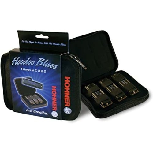 Hohner Hohner Hoodoo Blues 3-Pack - Includes Keys of G,C,A Hohner Hohner Hoodoo Blues 3-Pack - Includes Keys of G,C,A