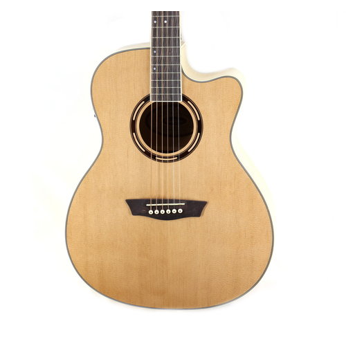 Washburn Washburn Apprentice 20/40 Grand Auditorium in Natural (FM Back/Sides) w/Hardshell Case Washburn Washburn Apprentice 20/40 Grand Auditorium in Natural (FM Back/Sides) w/Hardshell Case