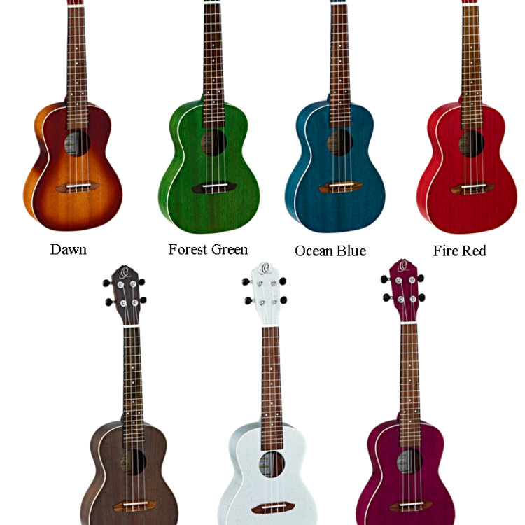 Ortega Ortega Earth Series Concert Ukulele