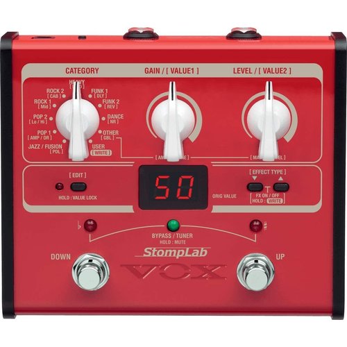 Vox Vox StompLab 1B Bass Modeling Effects Pedal