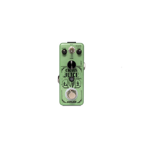 Outlaw Effects Outlaw Effects Cactus Juice 2-Mode Overdrive Pedal Outlaw Effects Outlaw Effects Cactus Juice 2-Mode Overdrive Pedal